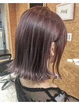ハグ(Hug)&nbsp;《hug×駒場》切りっぱなしボブ×外国人風ハイライト