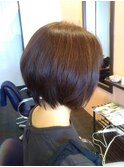 前下がりショートボブ