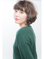 ヘアーアンドメイク アズール 深谷店(Hair&Make Azur)&nbsp;グレージュ　シースルーボブ　【Azur深谷】