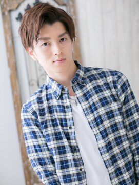 ダンディ館アダム 戸頭店 アップバングでイケメン無造作ショートa