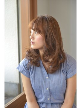 アロン(alon) テラコッタ/インナーハイライト/流れるレイヤー/大人巻き/大崎