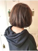 淡ピンクｘボブ