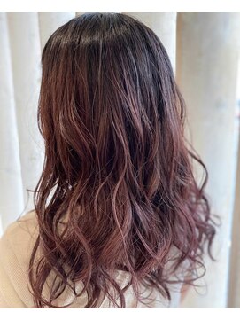 ロッコ 深谷店(ROCCO) ＃グラデーションカラー＃ピンク＃トキオトリートメント＃ツヤ髪