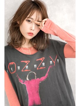 フレーム なんば店(FRAME) 【FRAME  なんば】シークレットハイライト×オレンジベージュ