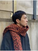 刈り上げなしナチュラルショートメンズ