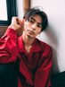 【chic大島・男性限定】カット+カラー+炭酸シャンプー+眉カット￥5480［大島〕
