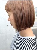 質感調整ストレート&bob【松山市美容室】