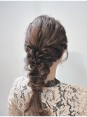 お呼ばれヘアアレンジ