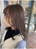 艶透明感カラー