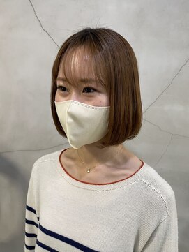 トラン(TRAN) 酸性ストレート 髪質改善 肥後橋 ボブ