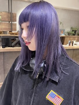 ディッセンバー 渋谷(December) purple color
