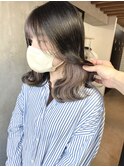 仕事・学校も問題なし！隠せるインナーカラーグレージュ