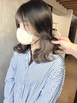 サクラ オモテサンドウ(SAKURA)&nbsp;仕事・学校も問題なし！隠せるインナーカラーグレージュ