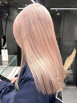 ソル ジングウマエ(SOL JINGUMAE)&nbsp;ダブルカラーピンクベージュベージュカラーケアブリーチレイヤー