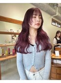 【Neelu_misa】パープル×顔周りカット