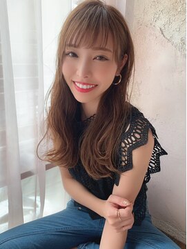 ロンド アンブル 四条烏丸(Lond ambre) ゆったり揺れる髪が誰もを魅了する愛されロングヘア