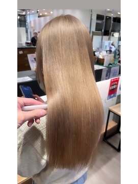 ソワンドブレス 阿倍野店(soin de brace) ダメージレス ミルクティーベージュ