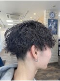 波巻きスパイラルパーマ