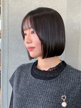 ロンド 表参道店(Lond) ◇ボブ 縮毛矯正 顔周りカット 表参道 髪質改善