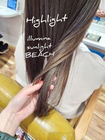 ヘアーリビングリコ 新潟笹口店(hair living Liko) イヤリングカラー、インナーカラーを楽しむ◎グレーベージュ!