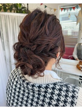 フラバー(flover) 【結婚式お呼ばれヘア】kanna