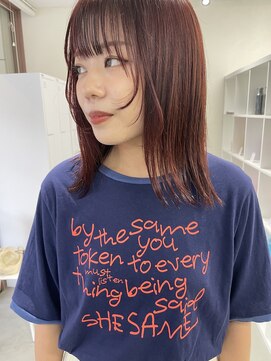 キートス 高知店(kiitos) ★顔周りレイヤーミディアムスタイル