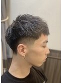 テーパーフェード/フェード/ショート<理容室>[メンズ/眉毛]