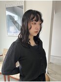 顔まわりニュアンスperm