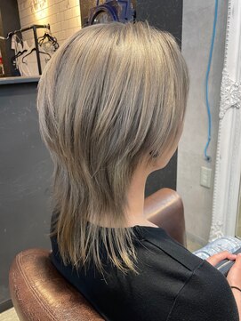 オルソーヘアー(orso hair) orso hair x ウルフ シルバーブロンド