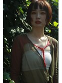 ＊ぱっつん前髪×大人ショート＊