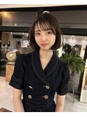 内巻きボブ
