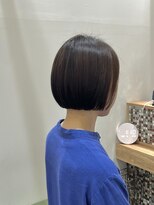 リミックス 南国店(remix)&nbsp;まとまり感抜群！ラインが際立つミニボブ♪