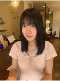 ブルーブラック×レイヤー