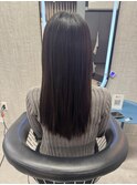 重めロングヘアー