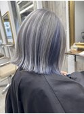 インナーカラー/シルバーアッシュ