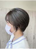 丸みショート