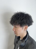 スペス バイ レブラン ヘア(spes by r'e blanc) 緩め波巻きパーマ