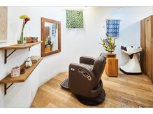 【個室で対応】ami eは全席個室の美容院です。デリケートなお悩みも、他の方の目を気にせずご相談頂けます