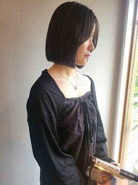 ツイギー 宮西店(TWiGGY) ぱつっと★タッセルボブ