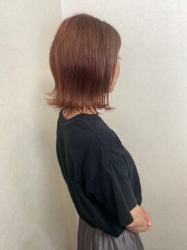 コワフュール ル ボア(Coiffure le bois) オトナの外ハネ×ブラウンカラー