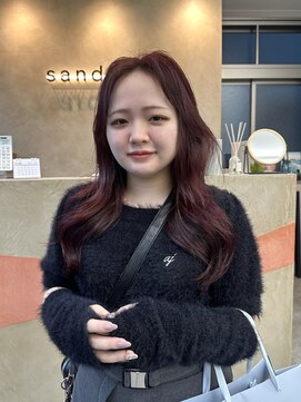 サンド 鹿児島中央(sand) 韓国ヘアスタイル
