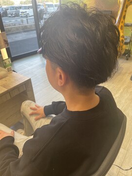 ニューヨーク ニューヨーク マザーズ イオン四條畷店(NYNY Mothers) 刈り上げパーマスタイル