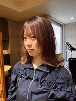 ブロッサム 池袋店(Blossom) イメチェン/ピンクベージュ/アンブレラカラー/前髪/池袋/Rina