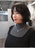 レイヤーボブパーマ