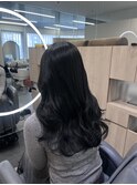 韓国風レイヤー×透明感ブルーブラック