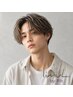 【男性限定】カット+ハイライト+パーマ　￥33,000→￥24,200