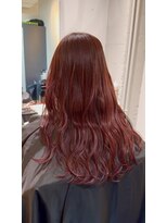 チル(chill) ブリーチ×濃厚チェリーピンク 10代20代30代
