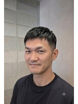 ワンワンオー バーバーショップ コンチネンタル(@110 BARBER SHOP continental)&nbsp;クロップフリンジカットミドルフェード