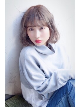 ヘアアンドメイク エジェリ(hair&make egerie) フリンジバング♪ボブ3 インナーカラー 恵比寿