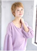 立体感のあるベリーショート